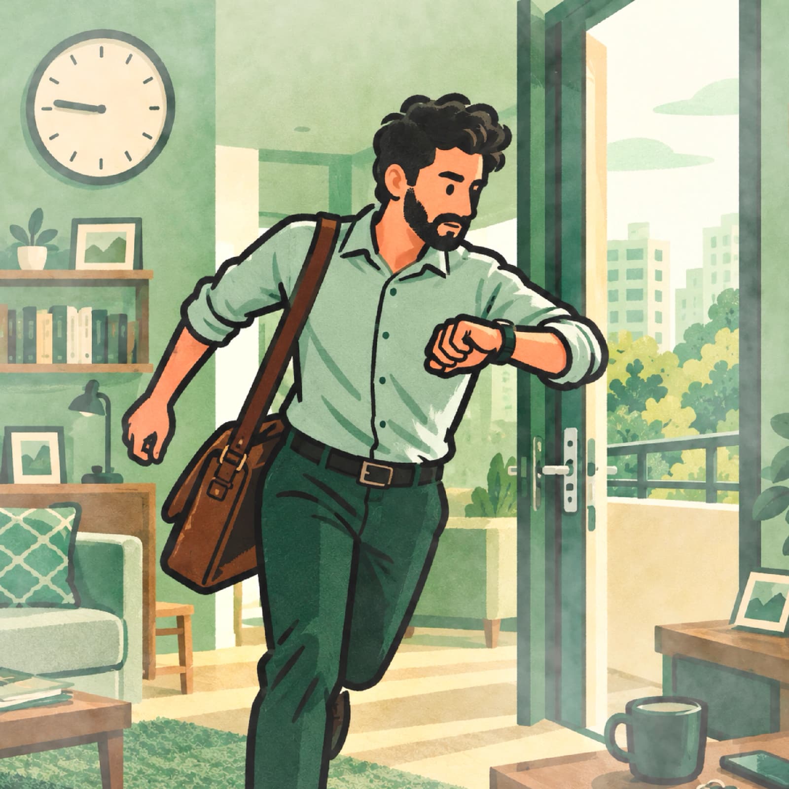 Running Late for Office?