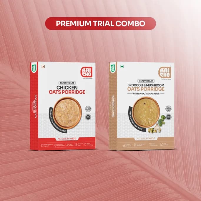 Kaicho Veg & Chicken Oats Combo